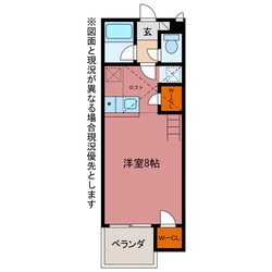 セザンヌ小坂井の物件間取画像